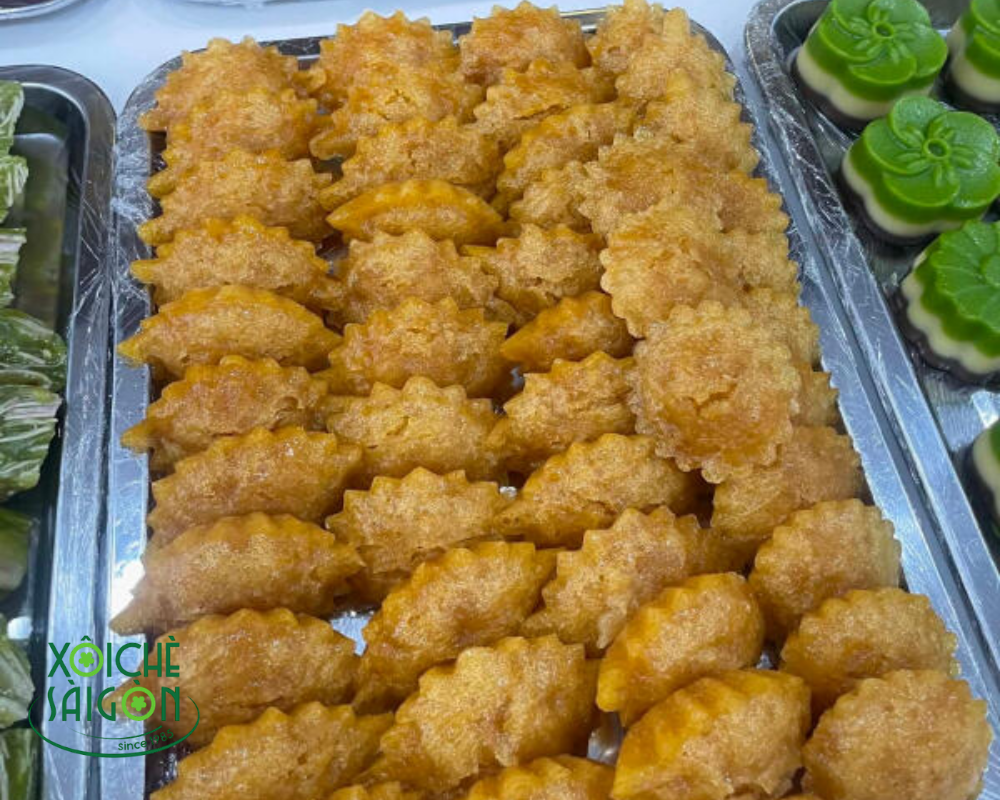 Hương vị đặc biệt của bánh bò rễ tre