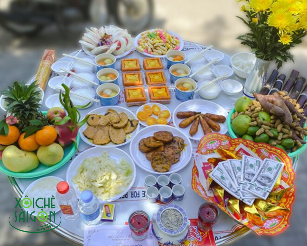 Xôi chè cúng cô hồn - Tín ngưỡng dân gian độc đáo