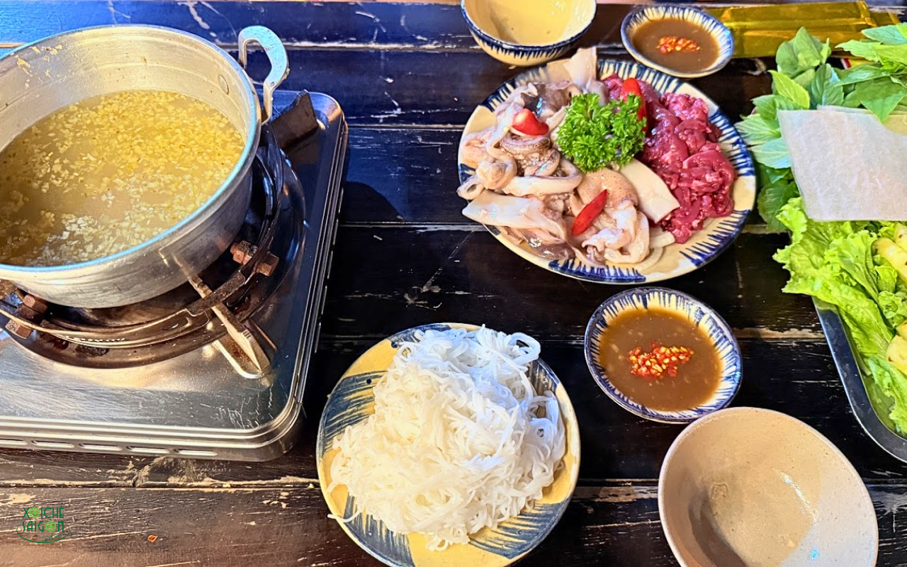 Bò nhúng giấm Thành Phát