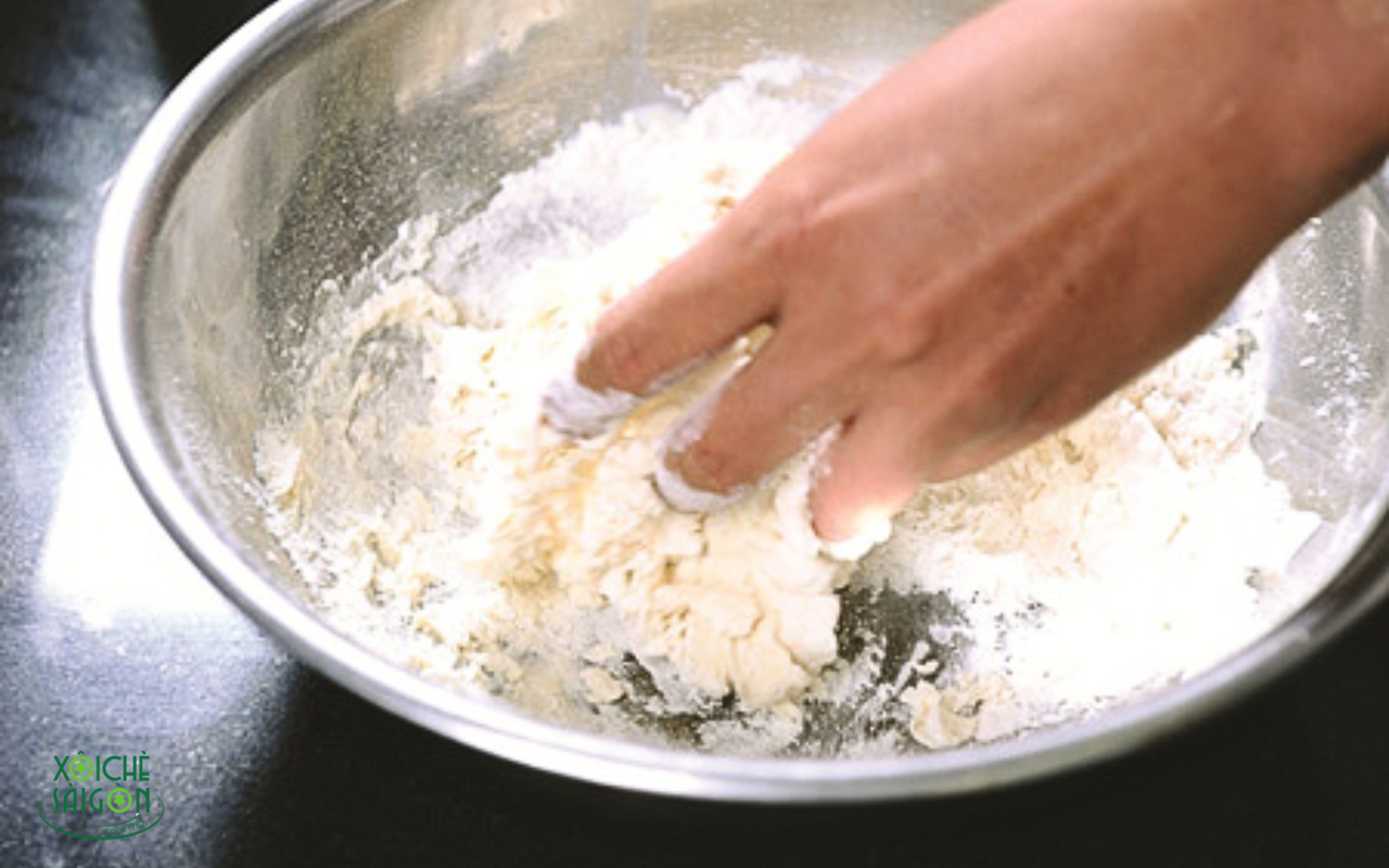 bột vỏ bánh gối
