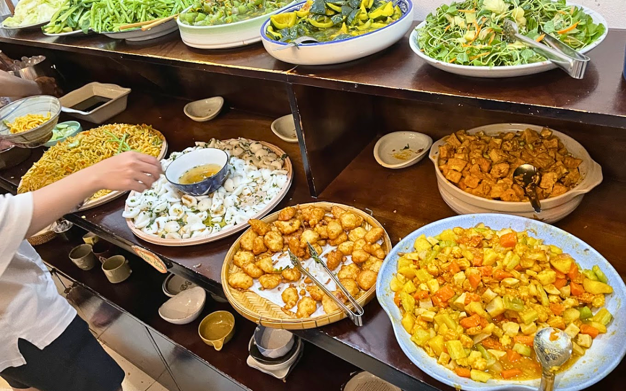 Quán chay ở quận 3