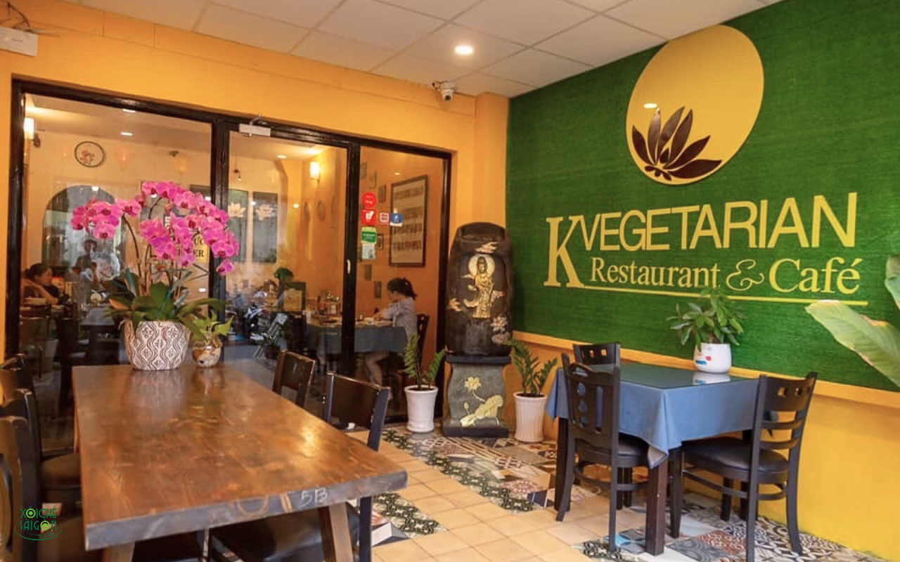 Không gian quán chay quận 2